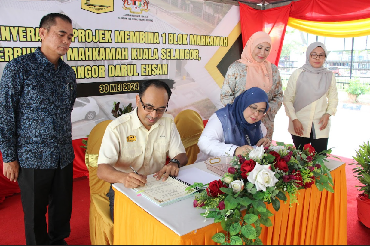 MAJLIS PENYERAHAN BANGUNAN