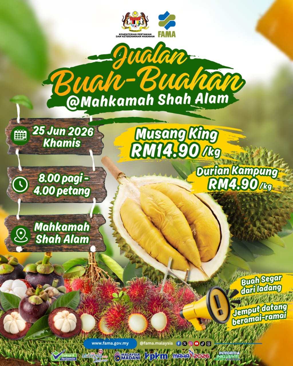 KARNIVAL BUAH-BUAHAN TEMPATAN 2026